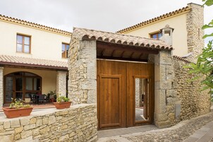 Entrada al alojamiento