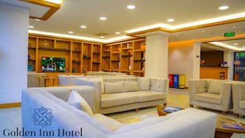 Sala de estar en el lobby