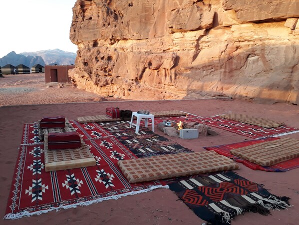 View from room - Wadi Rum Firecamp (Wadi Rum)