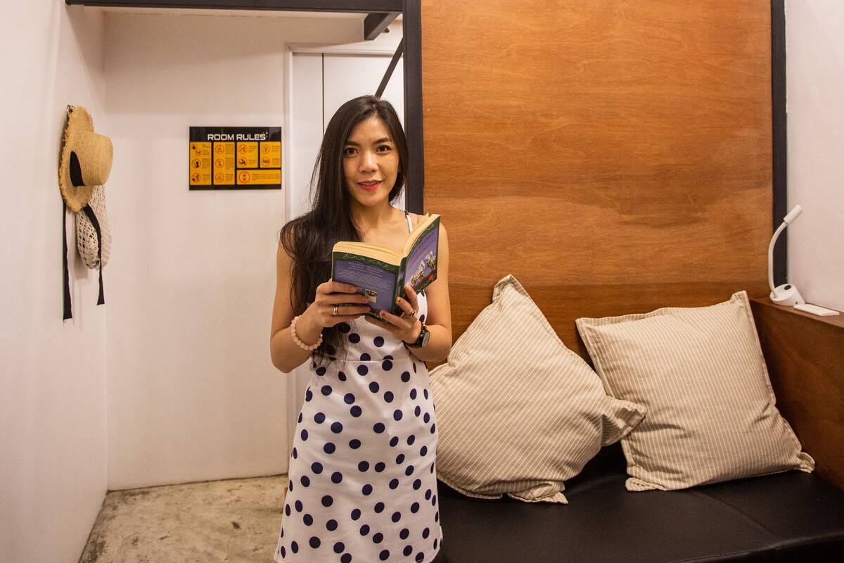Kamar Double Basic, 1 Tempat Tidur King, Bebas Asap Rokok, tanpa jendela | Tirai kedap cahaya, kedap suara, Wi-Fi gratis, dan seprai linen