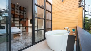 Suite Room | Blackout drapes, soundproofing, free WiFi, bed sheets - Book a Bed Poshtel - Hostel (Phuket)