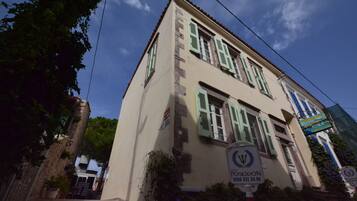 Façade de l’hébergement