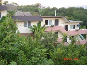 Fassade der Unterkunft