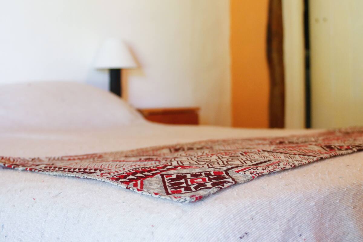 Classic Quadruple Room, Mixed Dorm, Patio (Aguape)