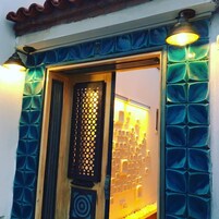 Entrada de la propiedad