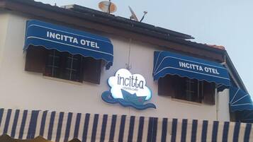 Fassade der Unterkunft