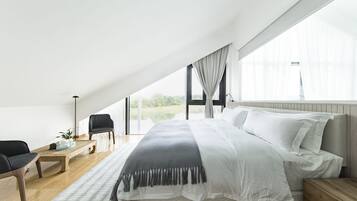 Deluxe Terrace Double Suites | 1 bedroom, premium bedding, minibar, desk