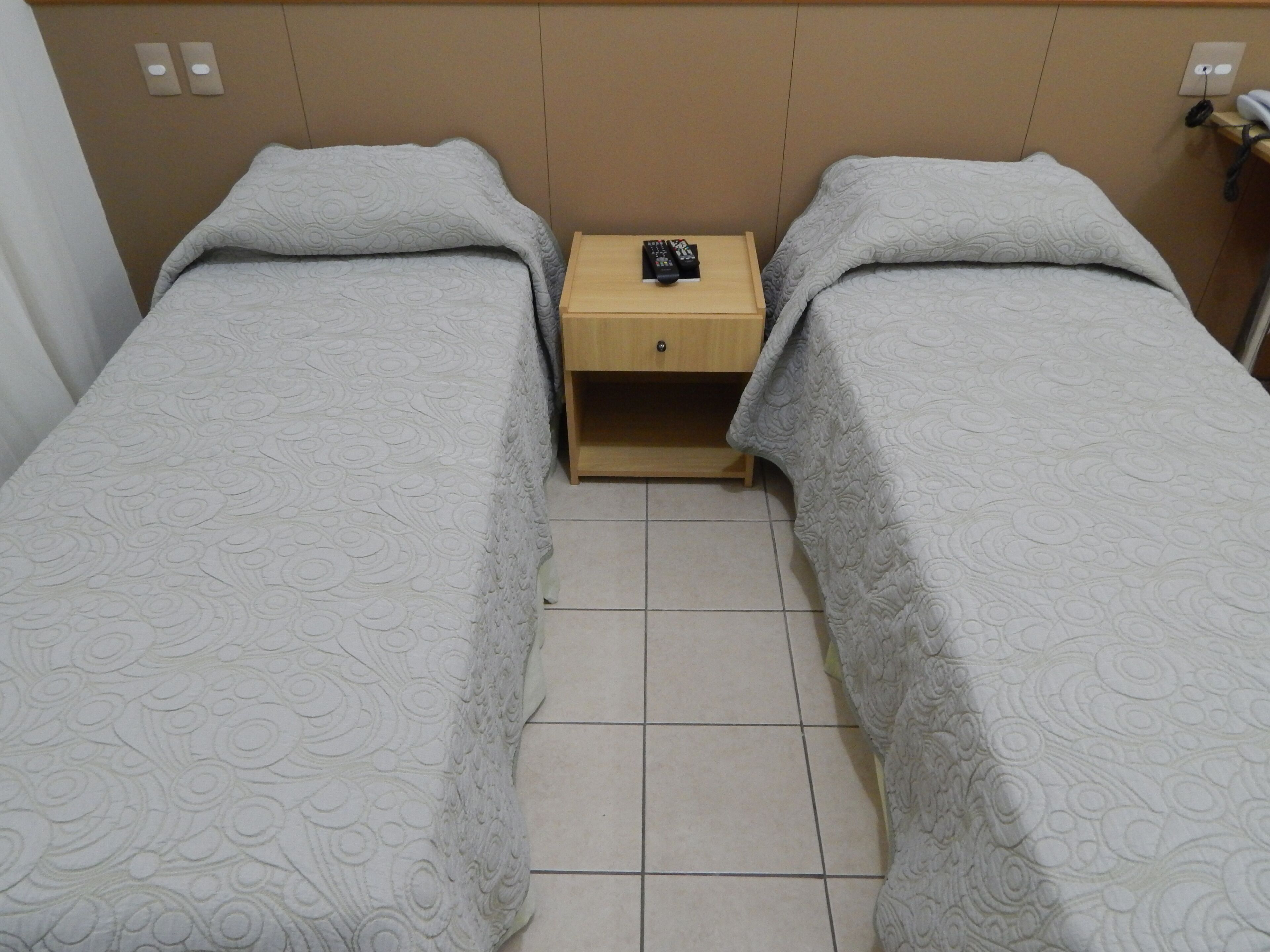 twin room | minibar, in-room safe, desk, blackout curtains