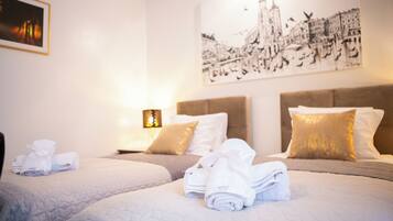 Premium bedding, in-room safe, individually furnished, blackout curtains