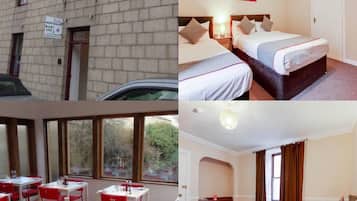Chambre Triple, plusieurs lits | Bureau, fer et planche à repasser, lits bébé (gratuits), Wi-Fi gratuit