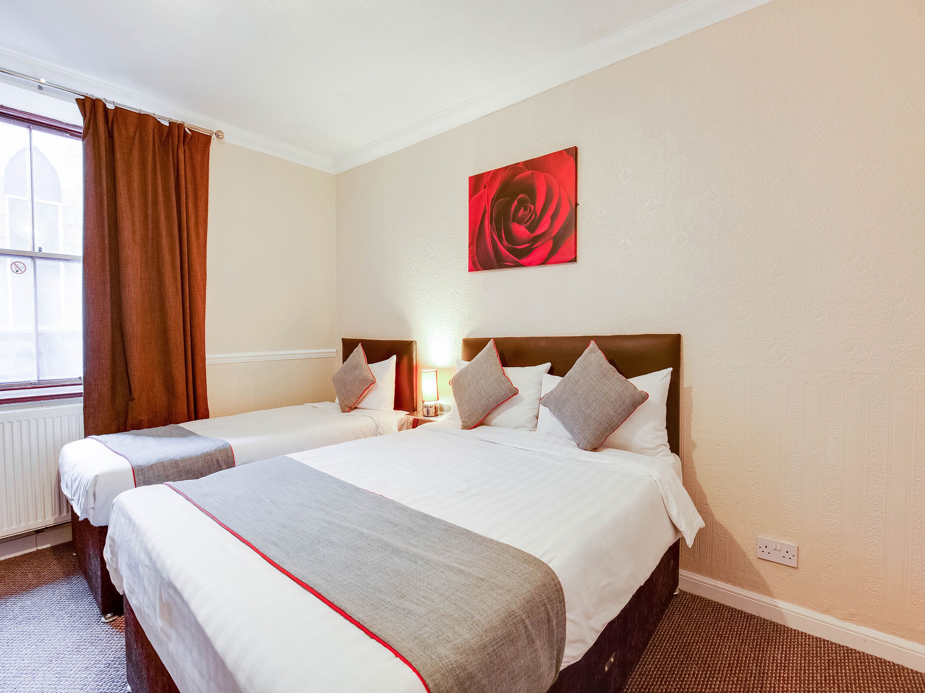 Triple Room, Multiple Beds | Desk, iron/ironing board, free cots/infant beds, free WiFi