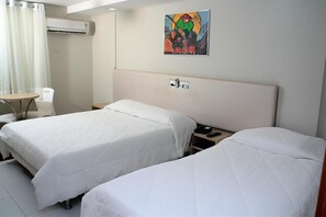 Desk, blackout curtains, iron/ironing board, free WiFi