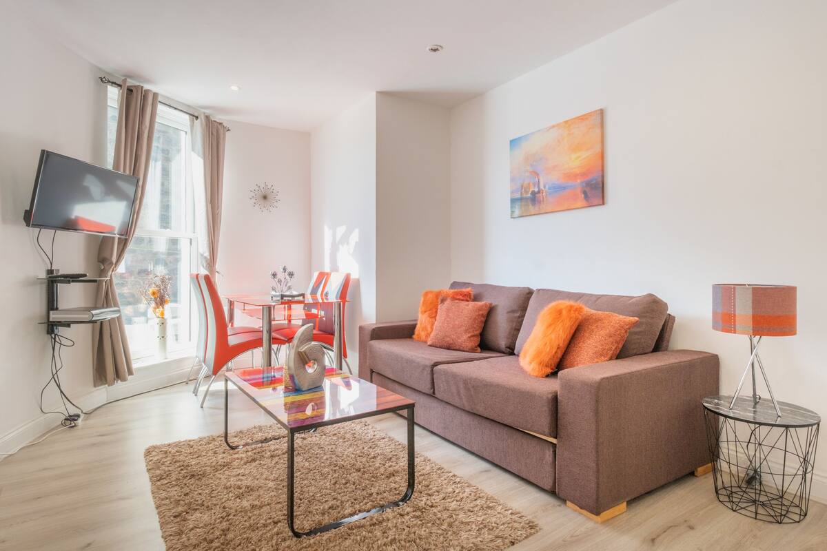 Apartment, 1 Schlafzimmer, Küche | Wohnbereich