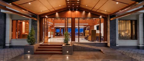 Entrada de la propiedad