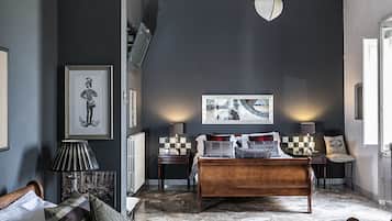 Suite, Balkon | Hochwertige Bettwaren, Minibar, Zimmersafe, individuell eingerichtet