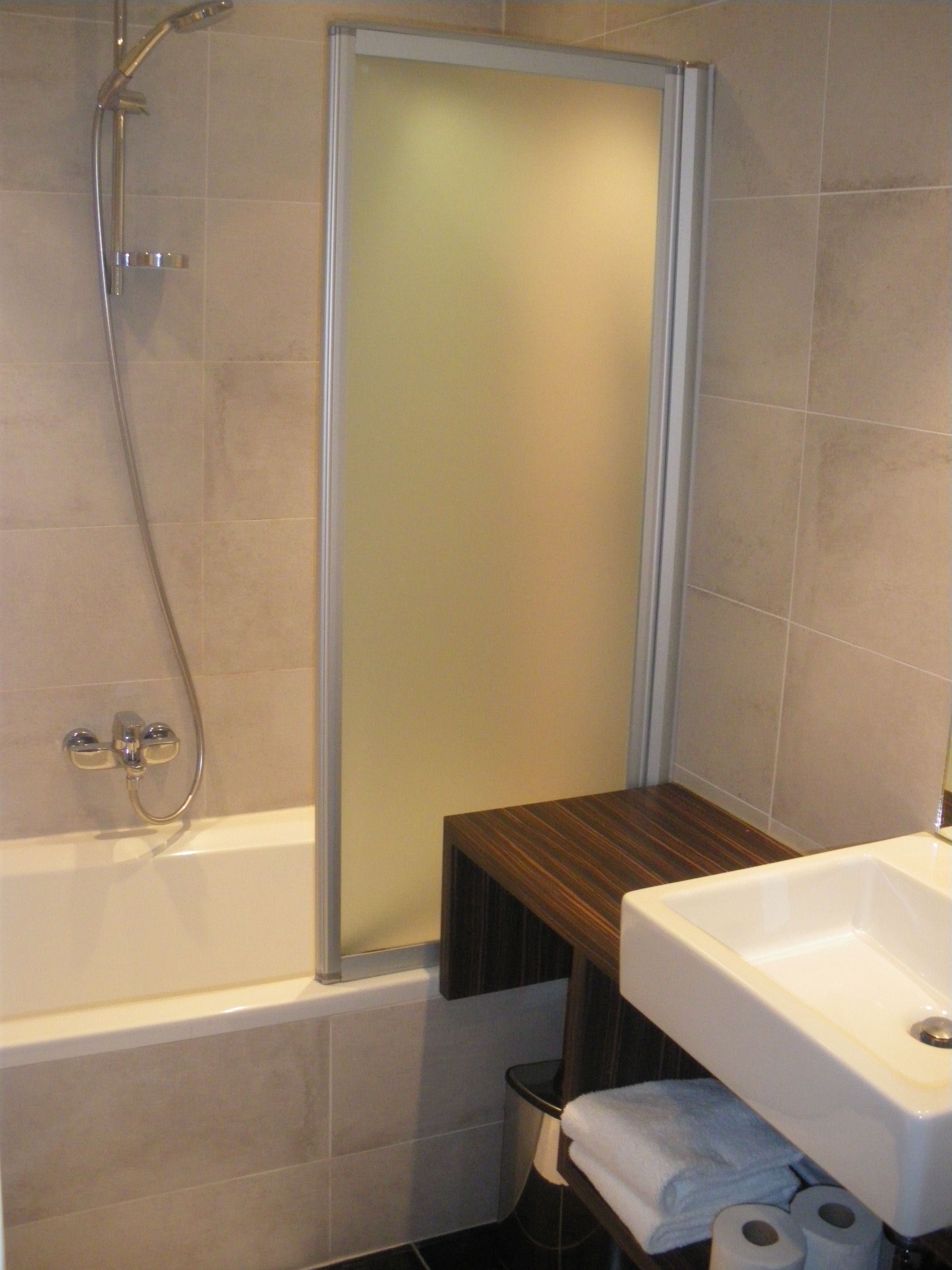 duplex | bathroom | shower, free toiletries, hair dryer, towels