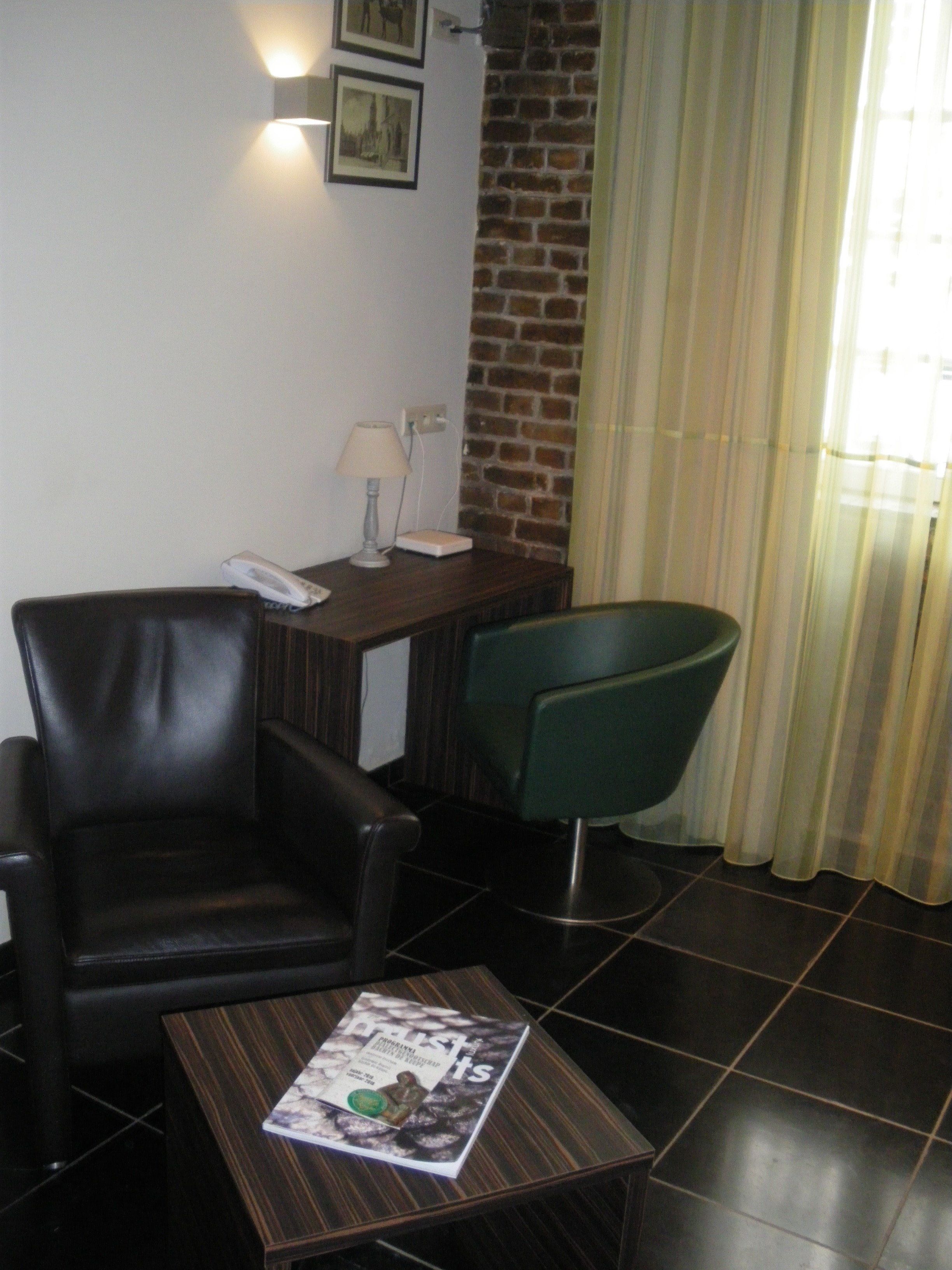 duplex | desk, blackout curtains, soundproofing, iron/ironing board