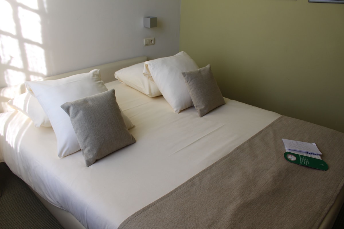 standard double room | desk, blackout curtains, soundproofing, iron/ironing board