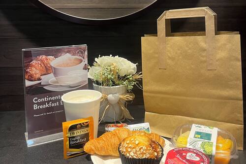 Daily continental breakfast for a fee