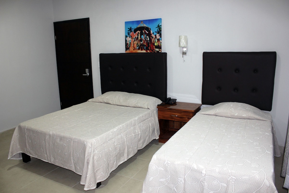 Desk, iron/ironing board, free WiFi, bed sheets