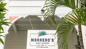 A sign for Marrero's Guest Mansion in Key West, FL, by Verdigris Hotels. - Marrero's Guest Mansion (Key West)