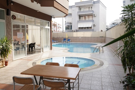 Seasonal outdoor pool