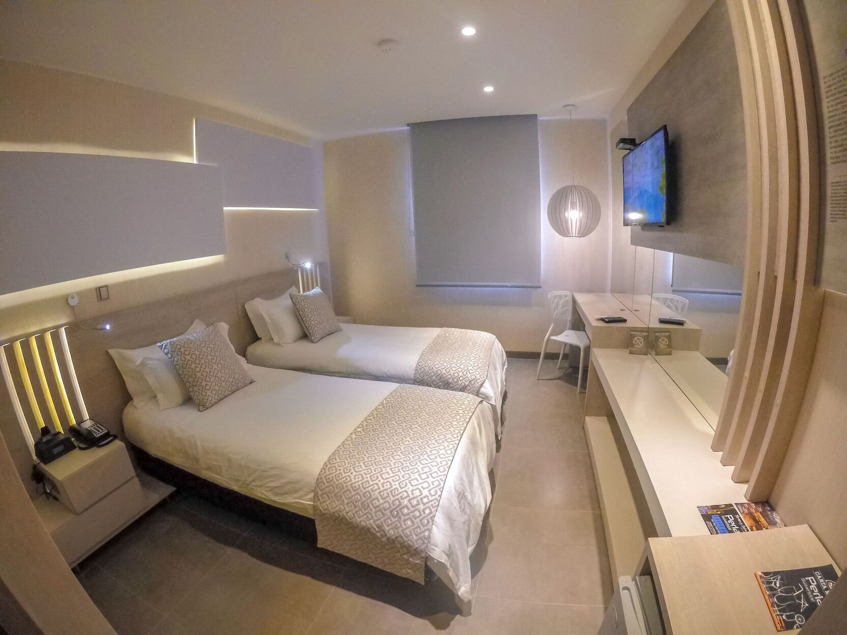 Minibar, in-room safe, desk, soundproofing