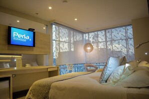 Deluxe Room, Multiple Beds | View from room - Hotel Perla Suite Santa Marta (Santa Marta)