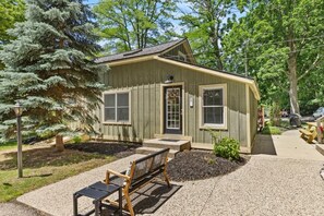 Fachada de la propiedad