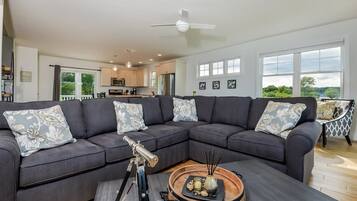 Condo, 3 Bedrooms, Lake View | Living room | Flat-screen TV