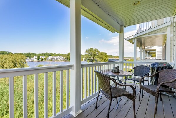 Appartement, 3 slaapkamers, uitzicht op meer | Balkon