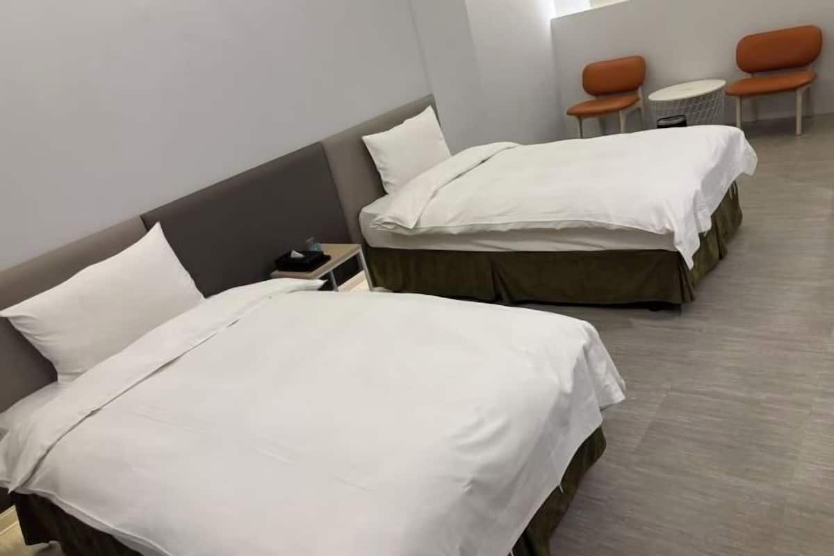 1 chambre, literie de qualité supérieure, couette en duvet d'oie