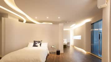 Suite Deluxe, plusieurs lits (HP7) | 1 chambre, literie de qualité supérieure, couette en duvet d'oie