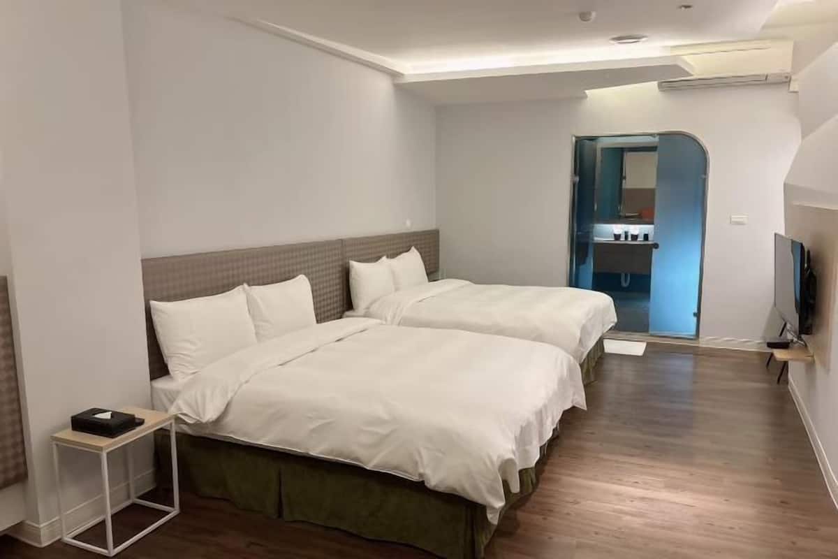 1 chambre, literie de qualité supérieure, couette en duvet d'oie