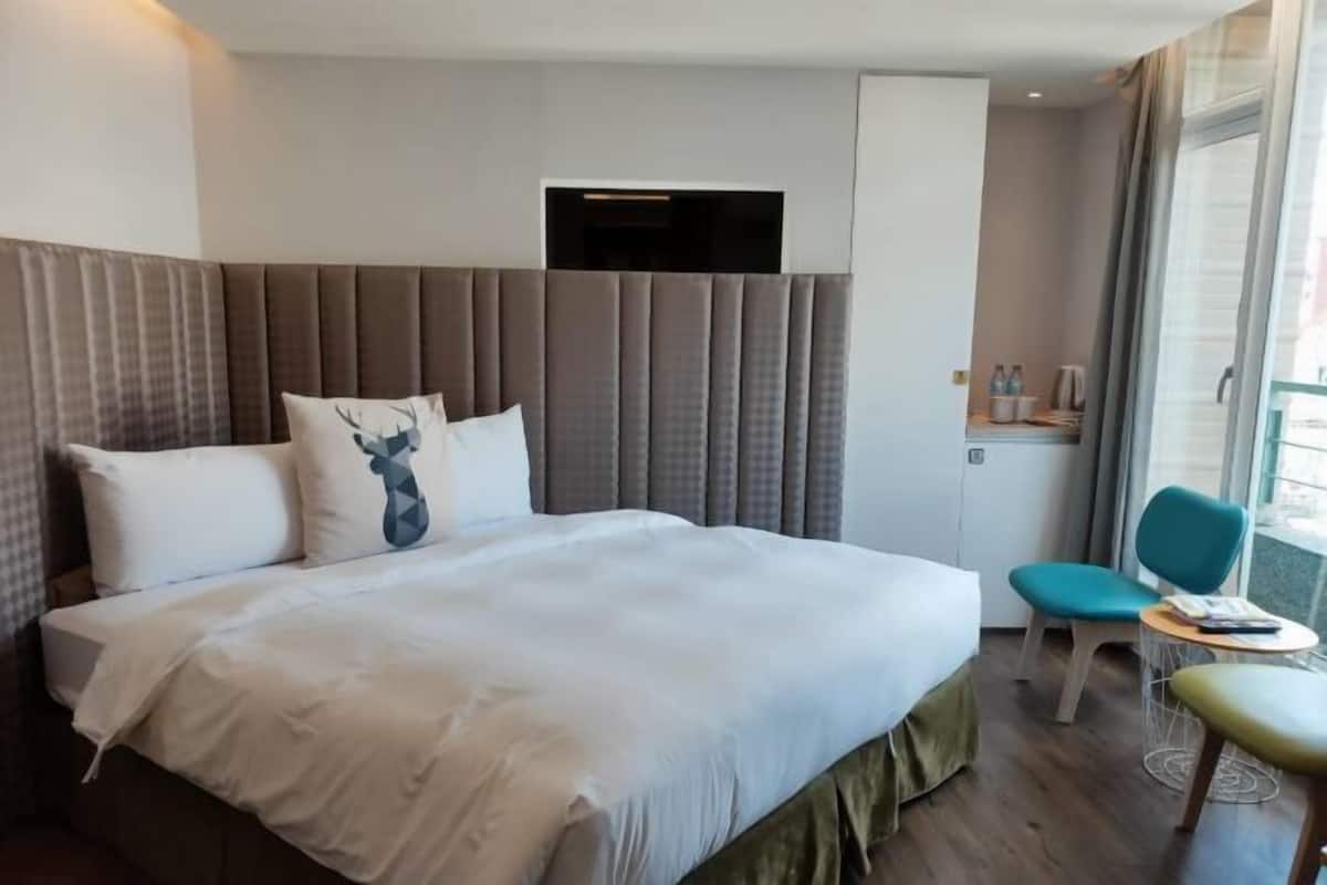 1 chambre, literie de qualité supérieure, couette en duvet d'oie