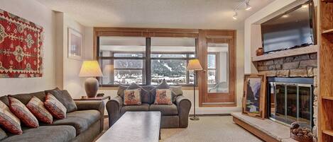 Huoneisto, 1 makuuhuone | Oleskelualue