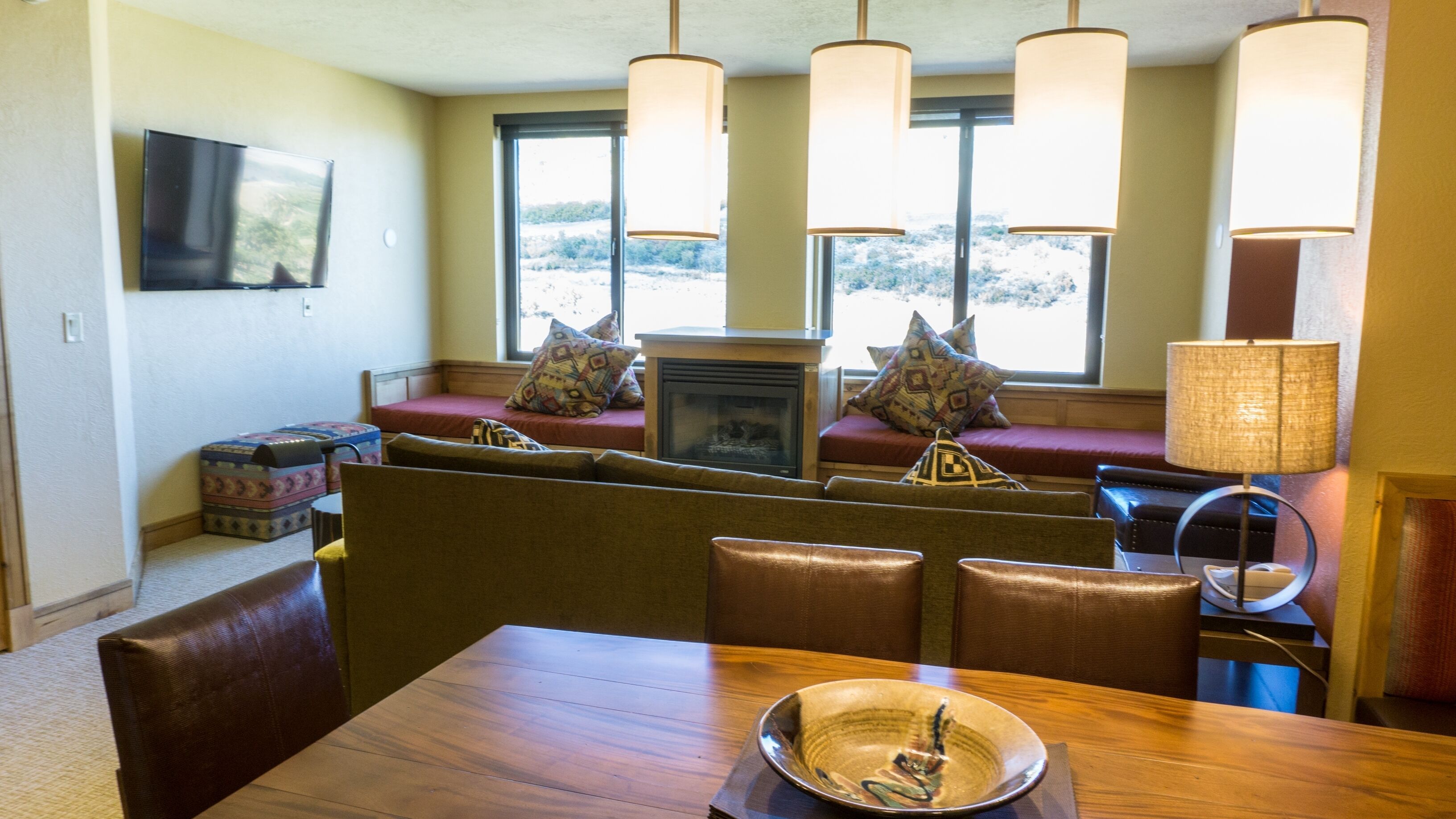 公寓式客房, 2 间卧室 | 用餐