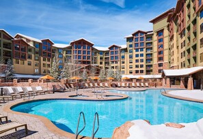 Condo, 1 Bedroom | Pool | Outdoor pool, a heated pool - Rustice Conod with Modern Kitchen  Facilities by RedAwning (Park City)