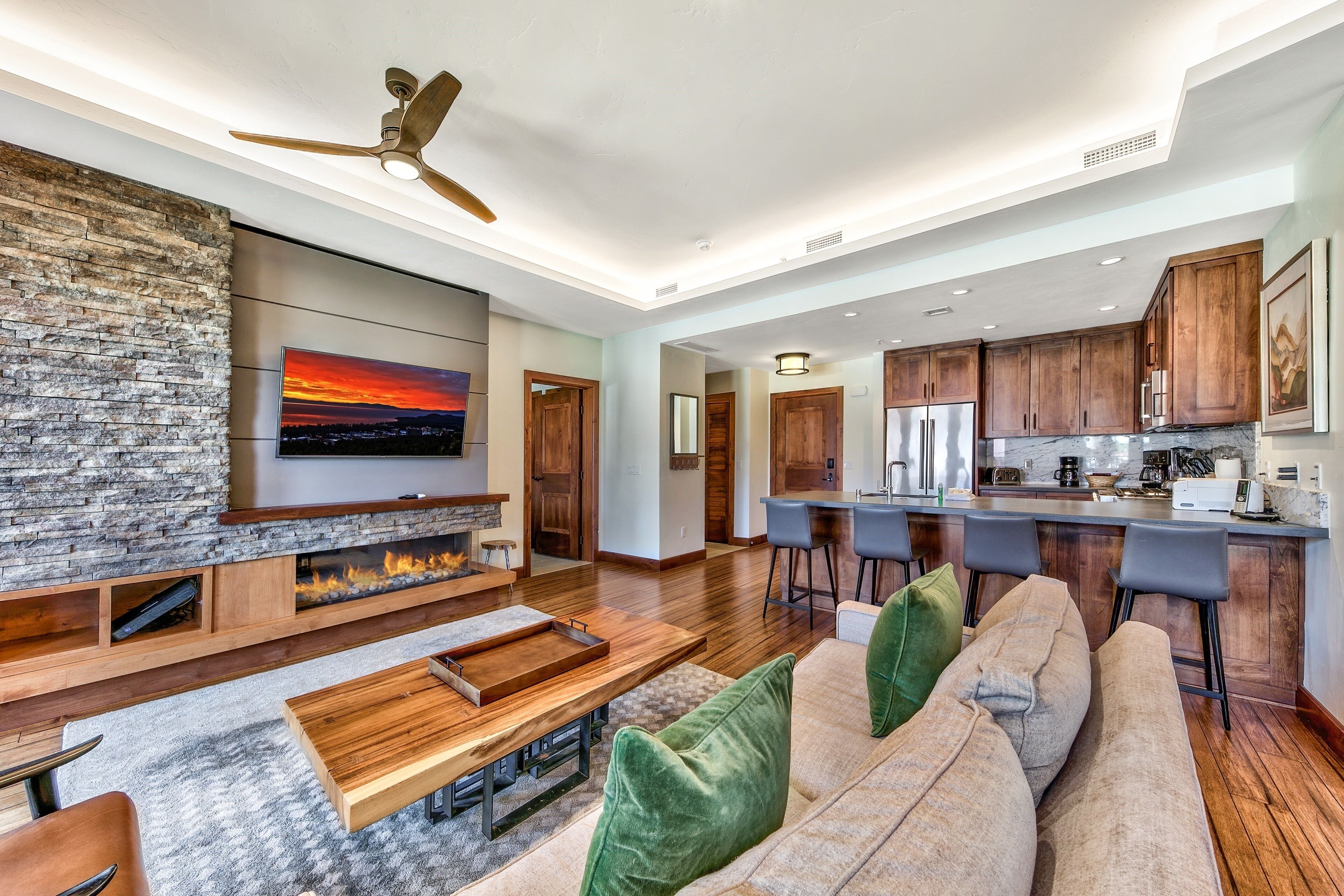 Condo, 2 Bedrooms | Living area | Flat-screen TV