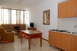 Apartment, 1 Bedroom | Living area | Flat-screen TV - Apartamentos Santiago (Praia)