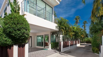 Façade de l’hébergement