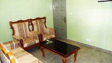 Basic Suite | Living area | Flat-screen TV
