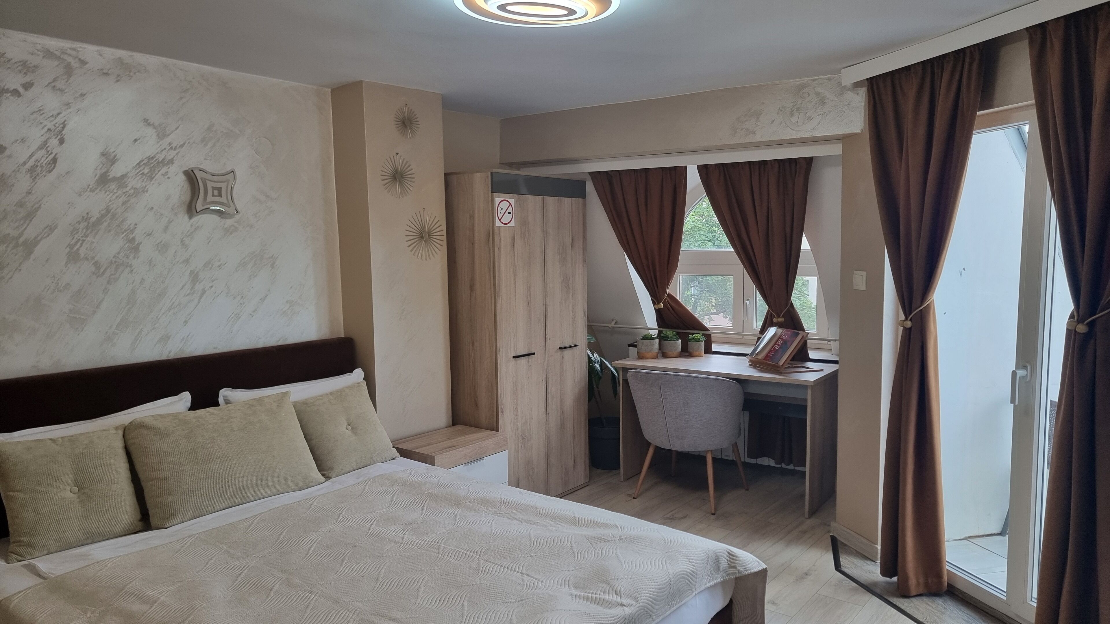 superior penthouse, 2 bedrooms, connecting rooms, river view | 1 bedroom, blackout curtains, iron/ironing board, free wifi