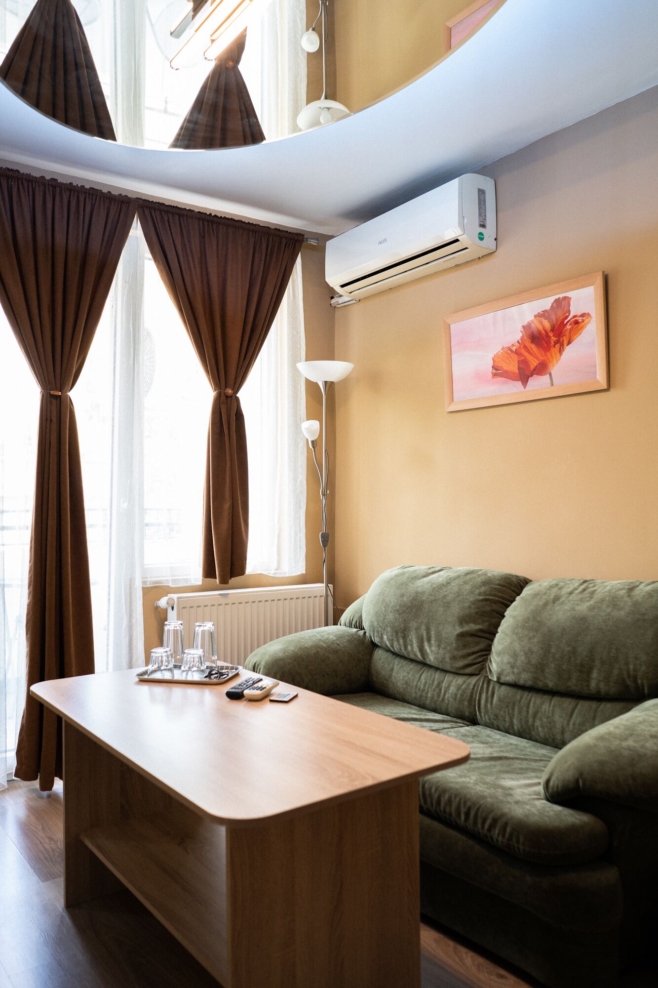 superior triple room, 1 queen bed with sofa bed, garden view | 1 bedroom, blackout curtains, iron/ironing board, free wifi