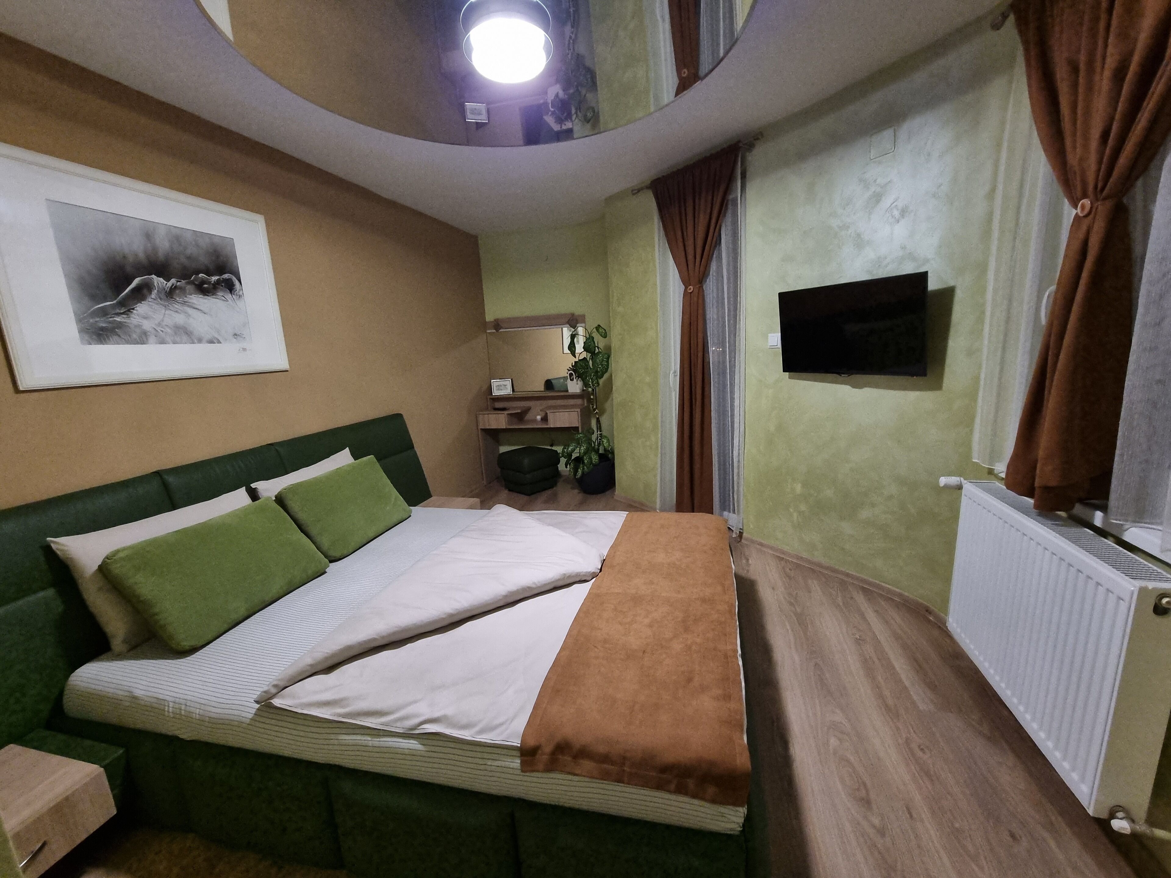 superior triple room, 1 queen bed with sofa bed, garden view | 1 bedroom, blackout curtains, iron/ironing board, free wifi