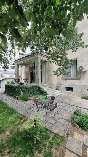 Fassade der Unterkunft