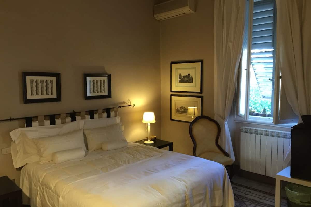 Classic Double Room | Down comforters, in-room safe, individually furnished, desk