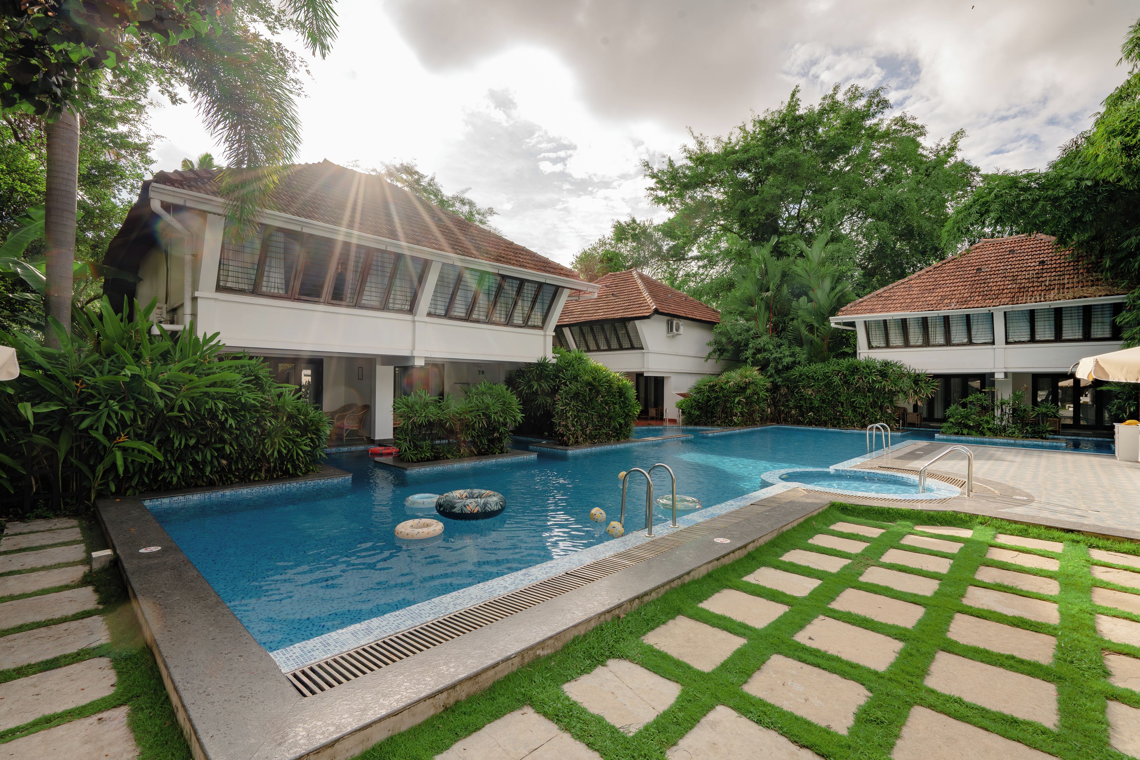 Outdoor pool