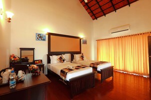 Ropa de cama de alta calidad y minibar 