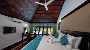 Ropa de cama de alta calidad y minibar 